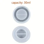 1pc Round Candle Holder Silicone Mold - Image 2