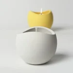 1pc Curved Candle Cups Candle Jar Silicone Molds