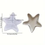 1pc Starfish Tray Silicone Mold  قالب سيليكون نجمة البحر - Image 4