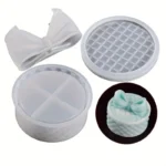 3pcs/set Storage Box Resin Large Jar Silicone Molds - Image 2