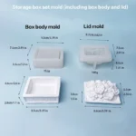 1pc Silicone Resin Mold For DIY Tulip Rose - Image 4