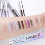 PHOERA Magnificent Metals Glitter and Glow Liquid Eyeshadow 12 Colors - Image 4