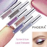 PHOERA Magnificent Metals Glitter and Glow Liquid Eyeshadow 12 Colors - Image 5
