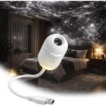 Projection Night Light - USB Powered Starry Sky Lamp for Bedroom Nursery Ambient Lighting - Image 8