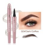 Waterproof And Smooth Not Smudge Four-fork Liquid Eyebrow Pencil - Image 8